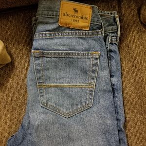 Boys Abercrombie Boot Cut Jeans